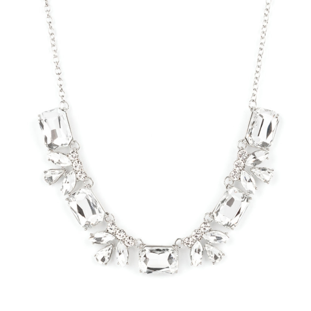 Long Live Sparkle White Necklace